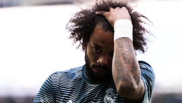 Marcelo, lesionado, se perderá las cuatro jornadas restantes de Liga.