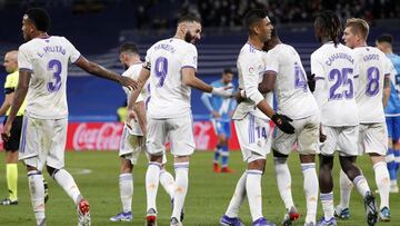 06/11/21 PARTIDO PRIMERA DIVISION 
 REAL MADRID - RAYO VALLECANO
 GOL 2-0 BENZEMA ALEGRIA 