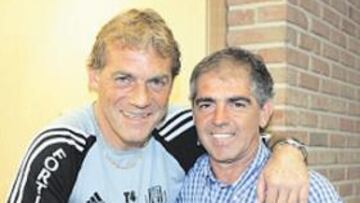 <b>RIVALES. </b>Munaron y Lozano lo fueron en la UEFA 84-85.