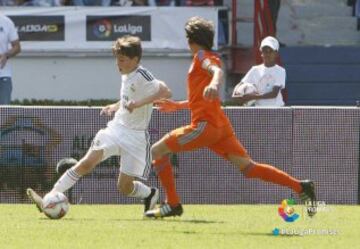 Partido de cuartos de final entre el Real Madrid y el Valencia. 