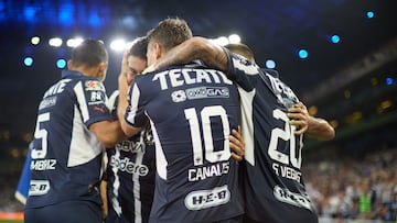 during the 8th round match between Monterrey and FC Juarez as part of the Liga BBVA MX, Torneo Apertura 2024 at BBVA Bancomer Stadium on September 18, 2024 in Monterrey, Nuevo Leon, Mexico.