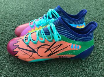 Los Red Bulls jugarán con botines diseñados por niños con cáncer