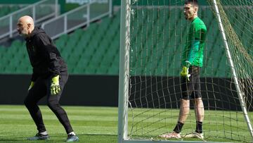Germán Fernández y Pedro Dorronsoro, del Racing.