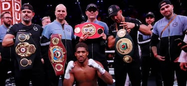 Las cinco claves de la victoria de Joshua sobre Andy Ruiz