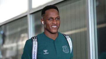 Yerry Mina, jugador de Everton