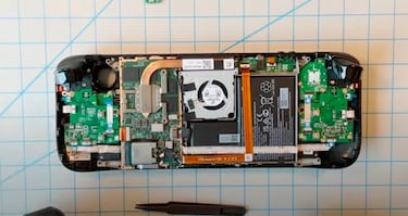 Así es Steam Deck por dentro: Valve desmonta su nuevo dispositivo paso a paso