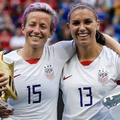 Alex Morgan y Megan Rapinoe se pierden partido con USA femenil