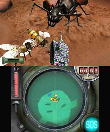 Captura de pantalla - Bugs vs. Tanks! (3DS)