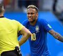 Neymar insultó a Kuipers al menos tres veces ante Costa Rica