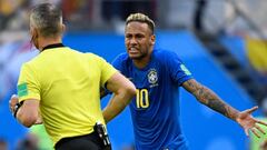 Neymar insultó a Kuipers al menos tres veces ante Costa Rica