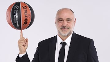 MADRID, SPAIN - SEPTEMBER 16: Pablo Laso, Head Coach poses during the 2021/2022 Turkish Airlines EuroLeague Media Day of Real Madrid at Valdebebas training ground on September 16, 2021 in Madrid, Spain. (Photo by Diego Souto/Euroleague Basketball via Getty Images)