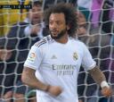 ¡Se vuelve loco! Marcelo 'on fire' tras robar una ocasión a Messi...