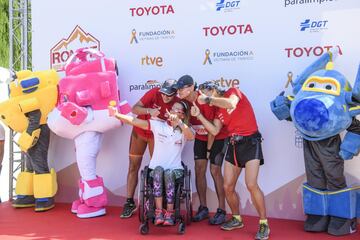 Se ha celebrado en Madrid la primera edición de la carrera 'Rompe tus barreras'.