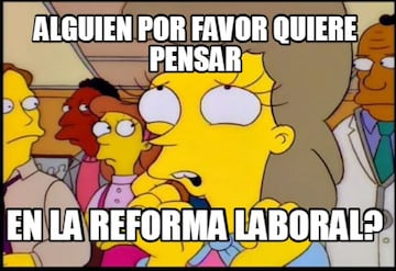 Memes sobre la Reforma Laboral.