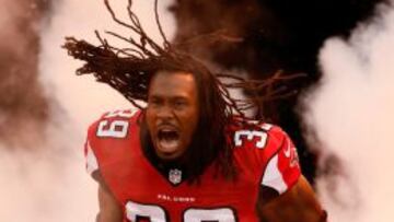 Steven Jackson saliendo al campo