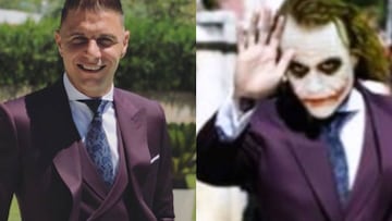 Joaqu&iacute;n comparte sus propios memes tras su traje en la boda de Ramos y Pilar Rubio.