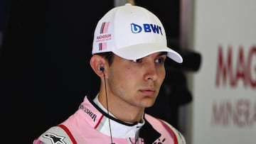 Esteban Ocon.