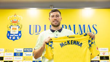 09/08/2024 FUTBOL PRIMERA DIVISION TEMPORADA 24/25 UD LAS PALMAS Presentación de Scott McKenna