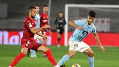 Joan Jordán y Gabri Veiga, durante el Celta - Sevilla.