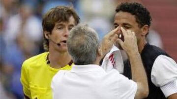 Weligton tiene desviado el tabique nasal tras un golpe