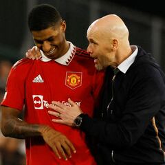 Rashford supera a Cristiano Ronaldo en goles europeos con el Manchester United