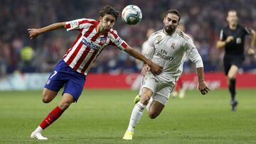 João Félix en el partido ante el Real Madrid.