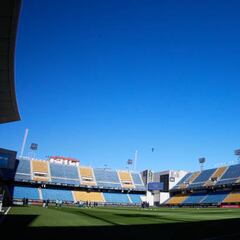 El Cádiz-Girona, en riesgo por fuertes rachas de viento