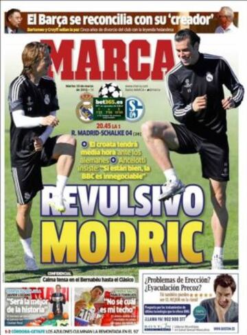 Portadas de la prensa deportiva