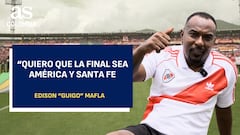 Edison ‘Guigo’ Mafla en AS: “Quiero que la final sea América y Santa Fe”