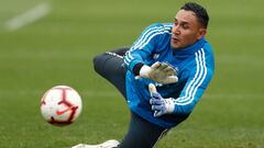 Keylor recupera la sonrisa y Zidane, a su mejor portero