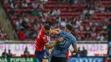 Lucas Cavallini of Tijuana during the game Guadalajara vs Tijuana, corresponding to Round 05 of the Torneo Apertura 2023 of the Liga BBVA MX, at Akron Stadium, on August 22, 2023.

<br><br>

Lucas Cavallini de Tijuana durante el partido Guadalajara vs Tijuana, correspondiente a la Jornada 05 del Torneo Apertura 2023 de la Liga BBVA MX, en el Estadio Akron, el 22 de Agosto de 2023.