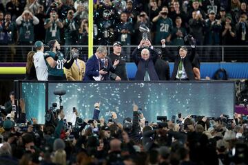 Así celebraron los Philadelphia Eagles su primer Vince Lombardi