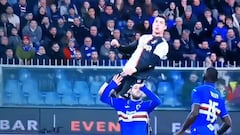 El cabezazo de Cristiano contra la gravedad ¡Gol de otro mundo!