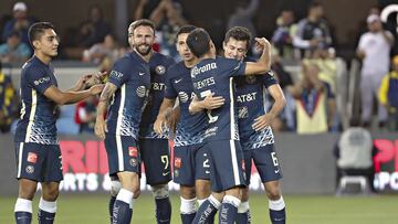 during the game America vs Atlas, a preparation friendly match corresponding to the Tour Aguila 2021, at PayPal Park Stadium, on July 07, 2021.
<br><br>
durante el partido America vs Atlas, amistoso de preparacion corresp