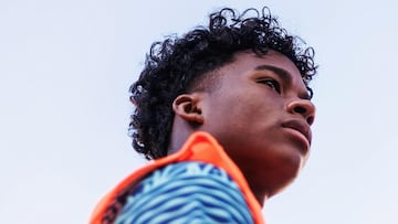 Endrick, en una imagen de archivo con el Real Madrid.