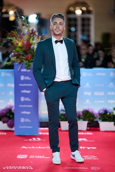   Marc Romero durante el 2025 Málaga Film Festival. 