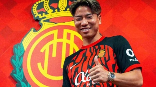 Takuma Asano, talento japonés al servicio del Mallorca