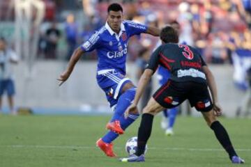 Universidad de Chile recibió a Antofagasta en el Nacional.