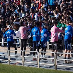 Entrenamiento a puerta abierta este jueves en La Romareda