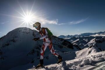 Participante de la 32ª edición de la 'Pierra Menta', competición internacional de esquí alpino que se celebra en Beaufort, Francia desde 1986.