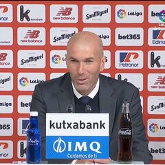 Rueda de prensa de Zidane