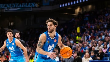 Christian Díaz, base del Movistar Estudiantes.