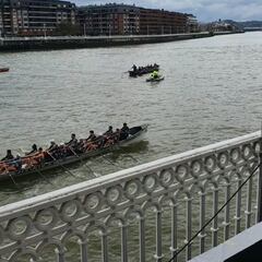 Zierbena y Donostiarra, ganadoras del Descenso de Portugalete