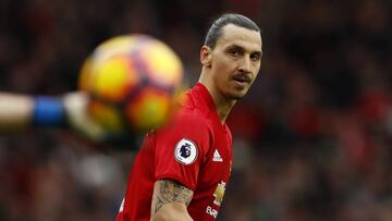 Manchester United's Zlatan Ibrahimovic