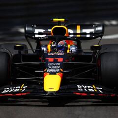 Checo Pérez se pega en Mónaco, pero clasifica tercero