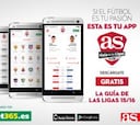La app ‘Guía de las Ligas’ de AS 2015-2016, aún más completa