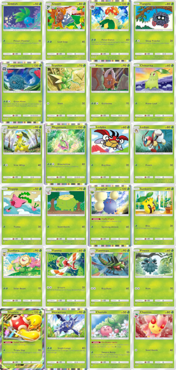 pokemon tcg pocket saber marino y celeste pokemon planta