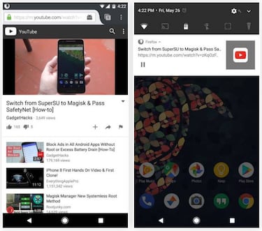 ¿Cómo arreglar Firefox para que reproduzca los videos de YouTube en segundo plano en tu móvil?