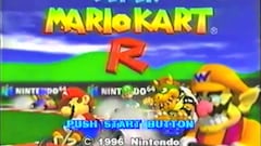 Así sonaba la melodía inicial de Mario Kart R, prototipo de Mario Kart 64