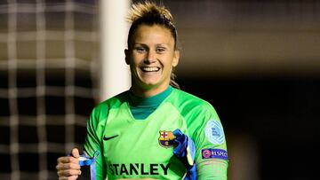 Sandra Pa&ntilde;os, jugador del Barcelona femenino